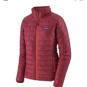 Patagonia Women's Quilted Jacket - Burgundy